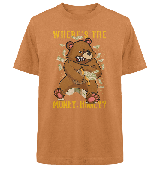 Heavy oversized premium shirt 'Honey Bear'
